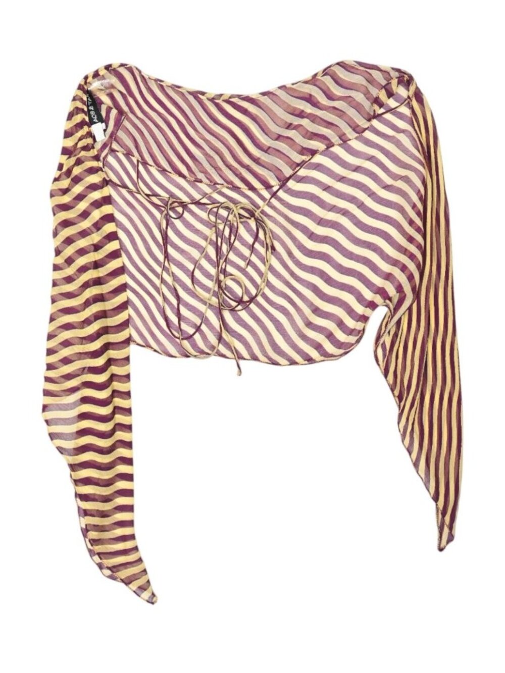 Rat & Boa Assisi Top in Wave Stripe